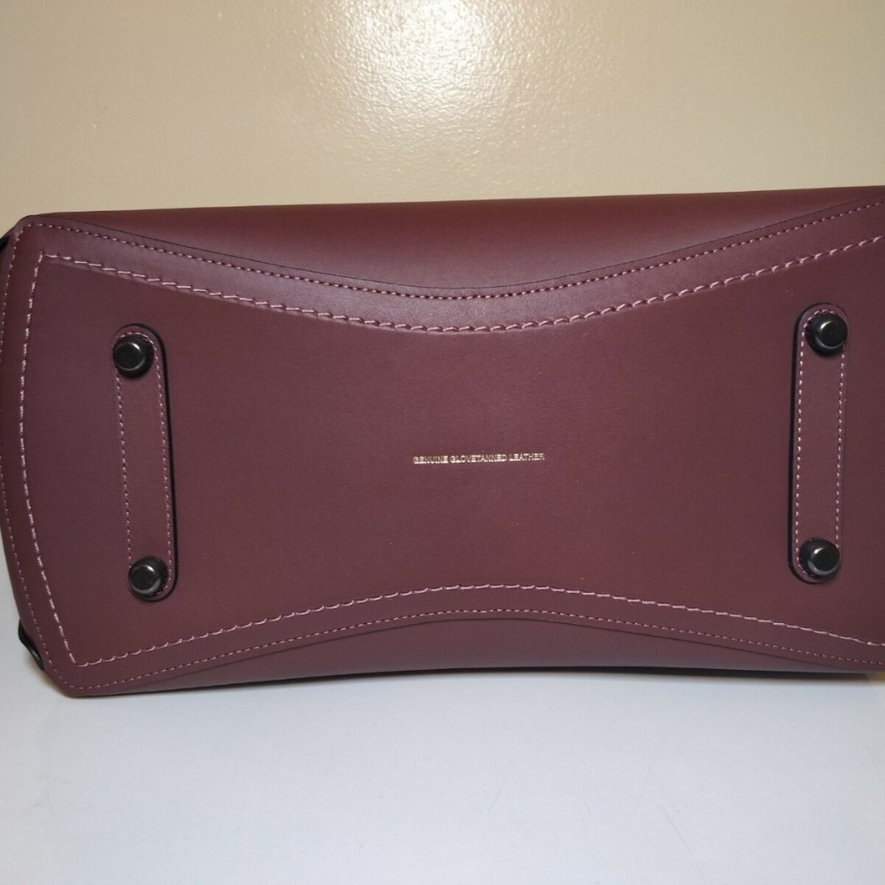 Sold -- Coach 1941 Rogue Tote 26886 Bordeaux - Picture 6 of 8